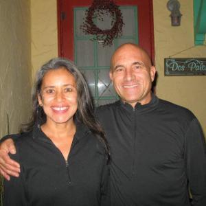 John Font and Nancy Topf of Palo Alto Roofing